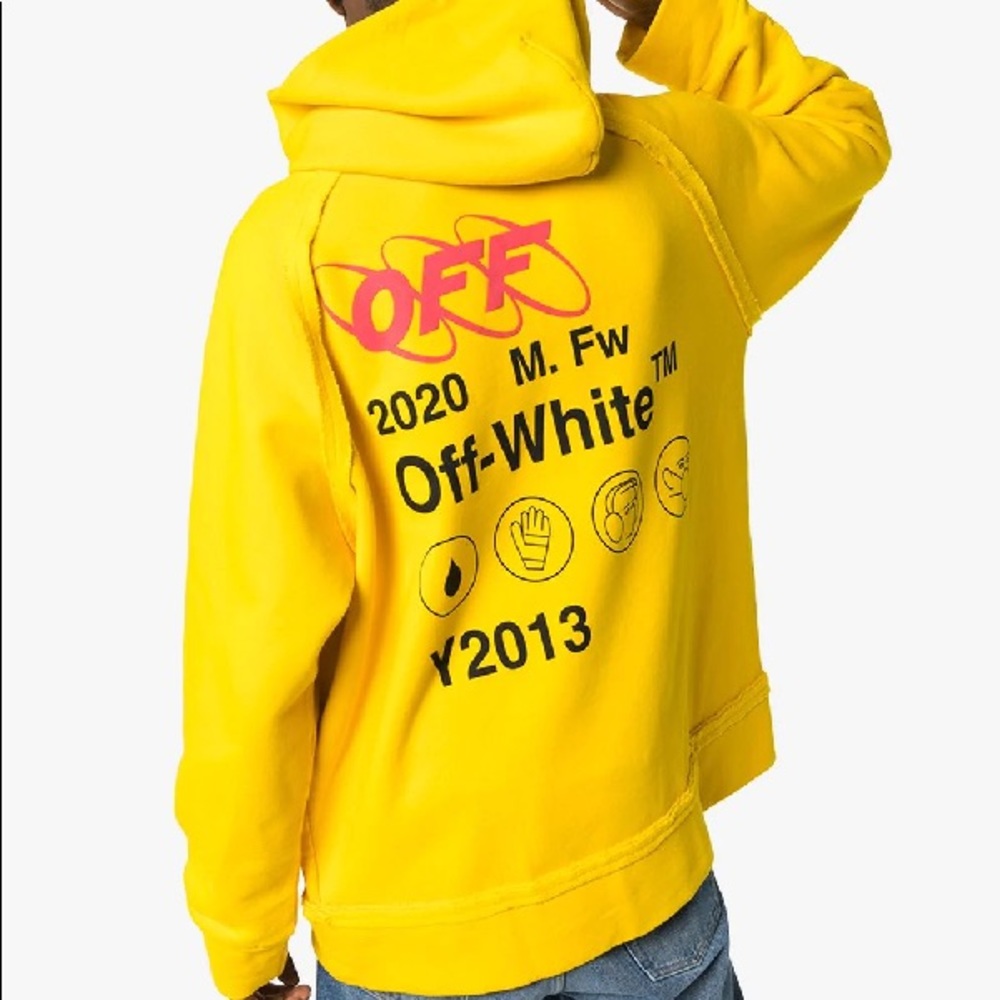 Off-White Oversized Industrial Y013 Hoodie